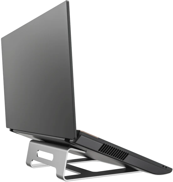 Подставка для ноутбука Cactus CS-NB-AL 15.4" 235x235 серебристый