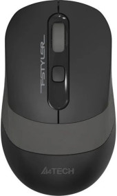 Мышь A4Tech Fstyler FM10S черный/серый оптическая 1600dpi silent USB 3but (FM10S USB GREY)