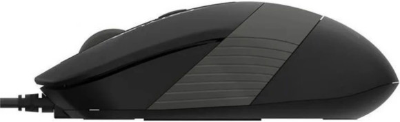 Мышь A4Tech Fstyler FM10S черный/серый оптическая 1600dpi silent USB 3but (FM10S USB GREY)