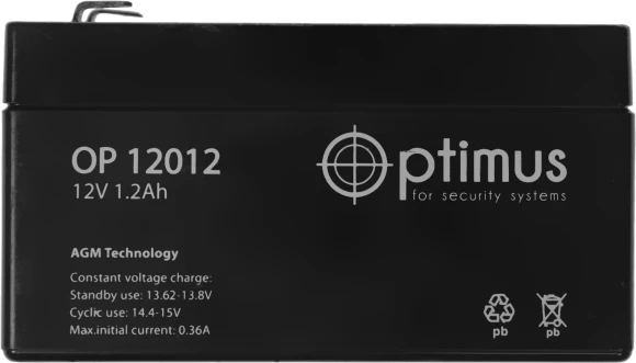 Аккумулятор Optimus OP 12012