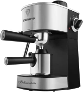 Кофеварка рожковая Polaris PCM 4011 800Вт нержавеющая сталь Кофеварка рожковая Polaris PCM 4011 800Вт нержавеющая сталь