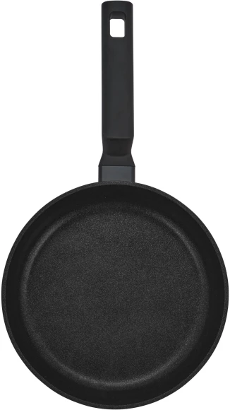 Сковорода Rondell Basaltica RDA-1842 круглая 28см покрытие: TriTitanPRO ручка несъемная (без крышки) черный Сковорода Rondell Basaltica RDA-1842 круглая 28см покрытие: TriTitanPRO ручка несъемная (без крышки) черный