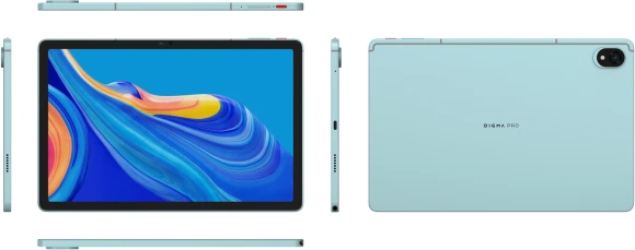 Планшет Digma Pro Edge G85 (2.0) 8C RAM6Gb ROM128Gb 11" In-Cell 1920x1200 4G Android 14 мятный 13Mpix 5Mpix BT WiFi microSD 256Gb 7000mAh 600hrs