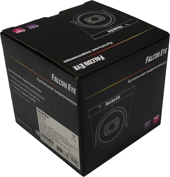 Камера видеонаблюдения IP Falcon Eye FE-ID4-30 2.8-2.8мм цв. корп.:белый