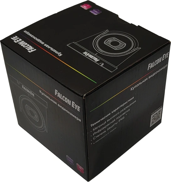 Камера видеонаблюдения IP Falcon Eye FE-ID4-30 2.8-2.8мм цв. корп.:белый