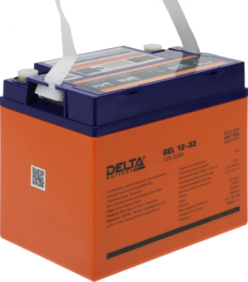 Батарея для ИБП Delta GEL 12-33 12В 33Ач Батарея для ИБП Delta GEL 12-33 12В 33Ач