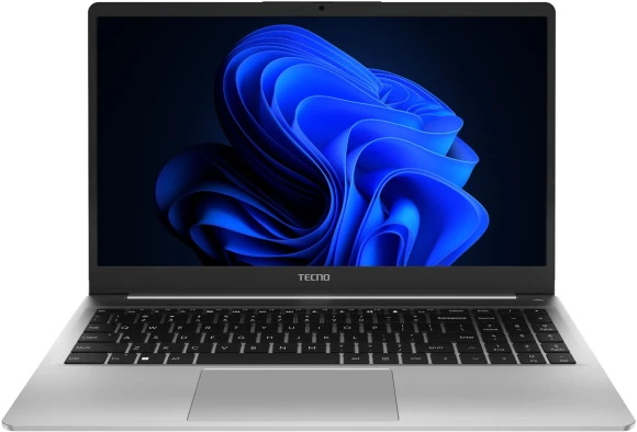 Ноутбук Tecno MegaBook K15SDA Ryzen 5 7430U 16Gb SSD1Tb AMD Radeon Graphics 15.6" IPS FHD (1920x1080) Windows 11 Home grey WiFi BT Cam 6060mAh (71003300494)