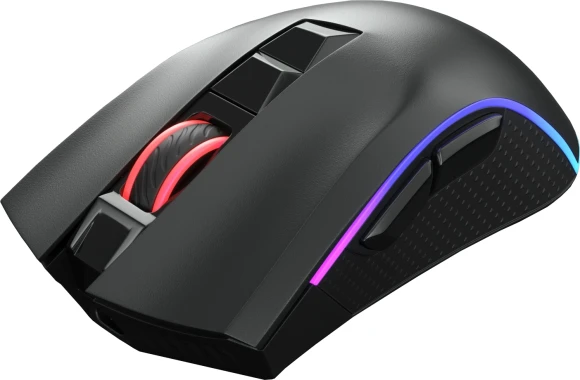 Мышь GMNG GG-MS400WO черный оптическая 10000dpi беспров. USB 7but (1899942)