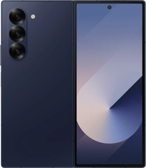 Смартфон Samsung SM-F956B Galaxy Z Fold 6 256Gb 12Gb синий раскладной 3G 4G 2Sim 7.6" 1856x2160 Android 14 50Mpix 802.11 a/b/g/n/ac/ax NFC GPS GSM900/1800 GSM1900 Protect