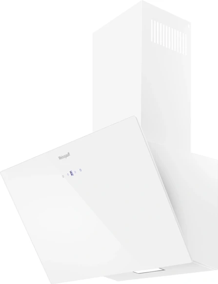 Вытяжка каминная Weissgauff Yota 600 Touch Glass белый управление: сенсорное (1 мотор)