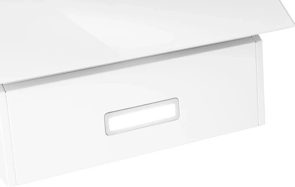 Вытяжка каминная Weissgauff Yota 600 Touch Glass белый управление: сенсорное (1 мотор)