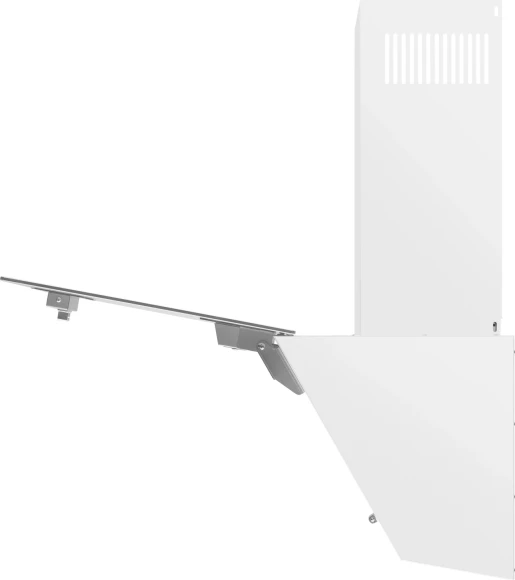 Вытяжка каминная Weissgauff Yota 600 Touch Glass белый управление: сенсорное (1 мотор)