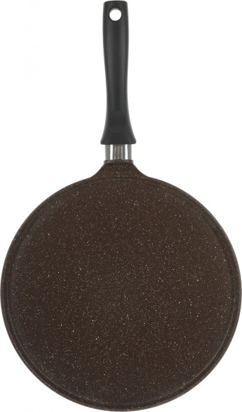 Сковорода НМП 296332 круглая ручка несъемная (без крышки) коричневый