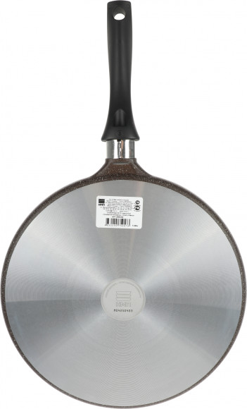 Сковорода НМП 296332 круглая ручка несъемная (без крышки) коричневый