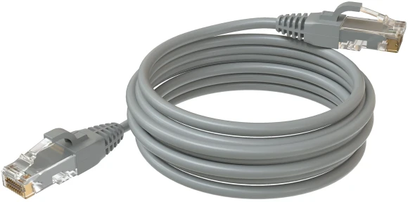 Патч-корд Sysmatrix PC 4545.5ES26.015LSZHGY F/UTP RJ-45 вил.-вилка RJ-45 кат.5E 0.15м серый LSZH