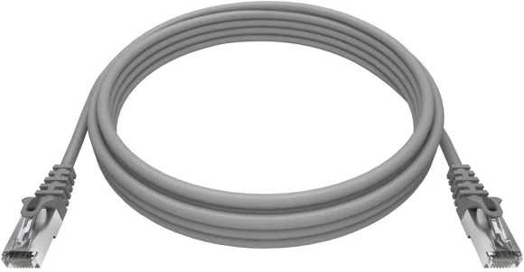 Патч-корд NTSS NTSS-PC-FTP-RJ45-5e-2.0-LSZH-GY FTP RJ-45 вил.-вилка RJ-45 кат.5E 2м серый LSZH 26AWG