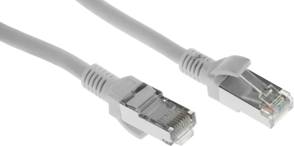 Патч-корд NTSS NTSS-PC-FTP-RJ45-5e-2.0-LSZH-GY FTP RJ-45 вил.-вилка RJ-45 кат.5E 2м серый LSZH 26AWG