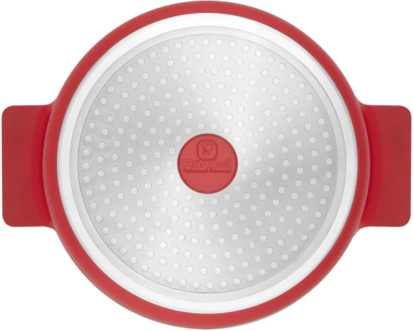 Кастрюля Rondell Red Edition RDA-1118 4.6л. d=24см (с крышкой) красный Кастрюля Rondell Red Edition RDA-1118 4.6л. d=24см (с крышкой) красный