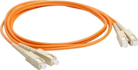 Патч-корд Lanmaster LAN-SC-SC/SU-2.0 1x9/125 OS2 SC-SC 2м LSZH желтый