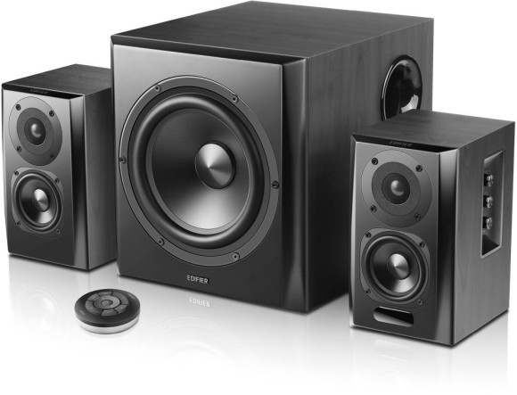 Колонки Edifier R2750DB 2.0 черный 136Вт BT