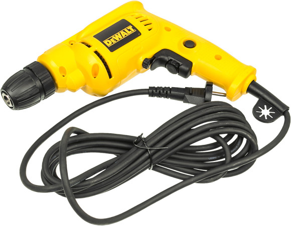 Дрель безударная DeWalt DWD014S-QS 550Вт патрон:быстрозажимной реверс Дрель безударная DeWalt DWD014S-QS 550Вт патрон:быстрозажимной реверс