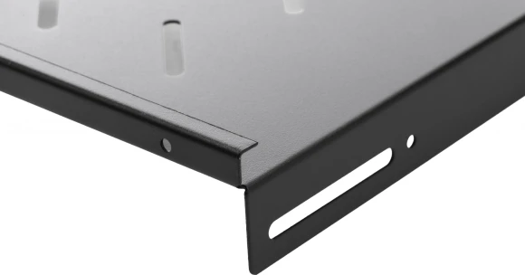 Полка стационарная Lanmaster TWT-CBB-S4-8/60 1U нагр.:60кг. 19" 550мм черный (упак.:1шт)