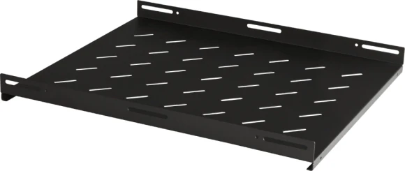 Полка стационарная Lanmaster TWT-CBB-S4-8/60 1U нагр.:60кг. 19" 550мм черный (упак.:1шт)