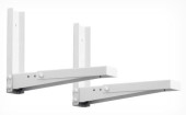 Кронштейн для СВЧ Holder MWS-2002 белый макс.40кг настенный фиксированный Кронштейн для СВЧ Holder MWS-2002 белый макс.40кг настенный фиксированный