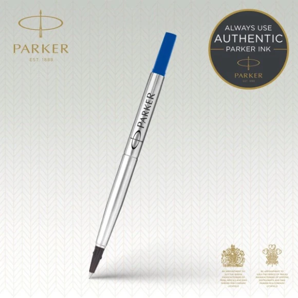 Стержень роллер Parker Quink Z01 (1950322) F 0.5мм синие чернила блистер Стержень роллер Parker Quink Z01 (1950322) F 0.5мм синие чернила блистер