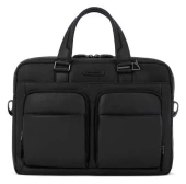 Сумка мужская Piquadro Modus Special CA2849MOS/N с отделением для ноутбука 14" черная натур.кожа