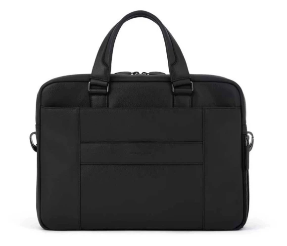 Сумка мужская Piquadro Modus Special CA2849MOS/N с отделением для ноутбука 14" черная натур.кожа