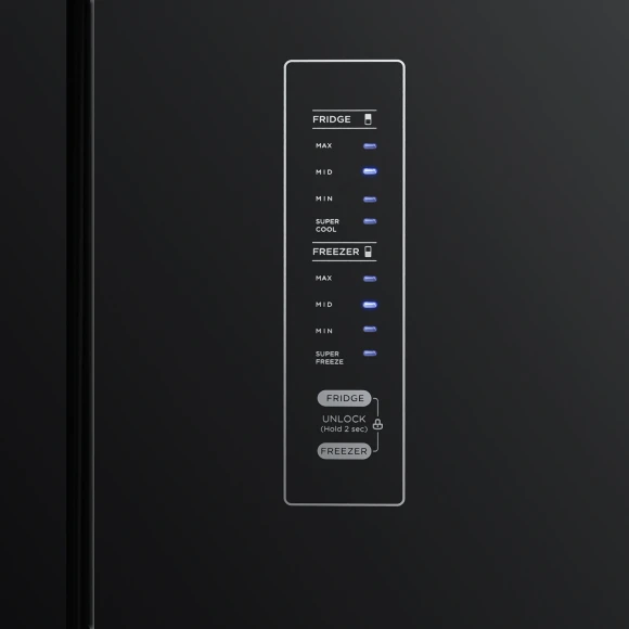 Холодильник Hyundai CM5005F 3-хкамерн. черное стекло инвертер Холодильник Hyundai CM5005F 3-хкамерн. черное стекло инвертер