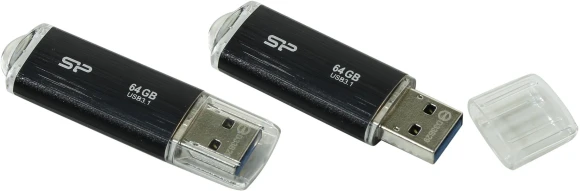Флеш Диск Silicon Power 64Gb Blaze B02 SP064GBUF3B02V1K USB3.1 черный Флеш Диск Silicon Power 64Gb Blaze B02 SP064GBUF3B02V1K USB3.1 черный