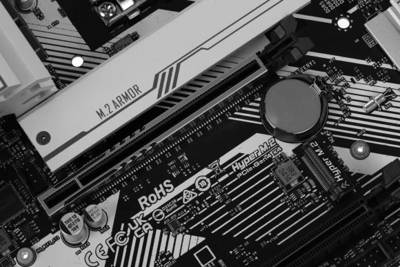 Материнская плата Asrock B760M PRO RS Soc-1700 Intel B760 4xDDR5 mATX AC`97 8ch(7.1) 2.5Gg RAID+HDMI+DP