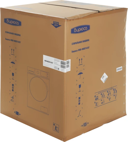 Стиральная машина Бирюса WM-MG914/07 класс: A+++ загр.фронтальная макс.:9кг белый инвертор
