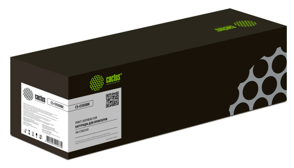 Картридж лазерный Cactus 44469809 CS-O330BK 44469809 черный (3500стр.) для Oki C330/C530