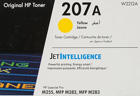 Картридж лазерный HP 207A W2212A желтый бар.в компл. (1250стр.) для HP M255/MFP M282/M283 Картридж лазерный HP 207A W2212A желтый бар.в компл. (1250стр.) для HP M255/MFP M282/M283