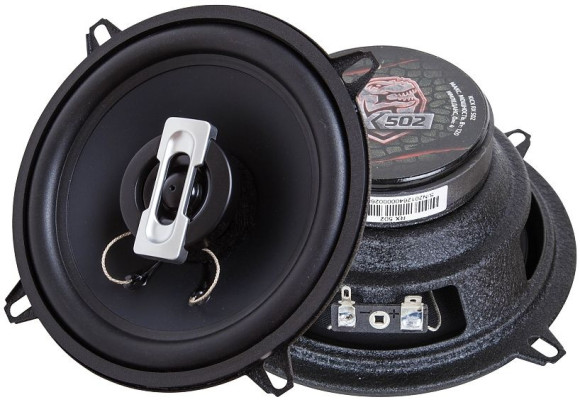 Колонки автомобильные Kicx RX 502 120Вт 89дБ 4Ом 13см (5дюйм) (ком.:2кол.) коаксиальные двухполосные
