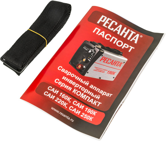 Сварочный аппарат Ресанта САИ-160К инвертор ММА DC 5.9кВт