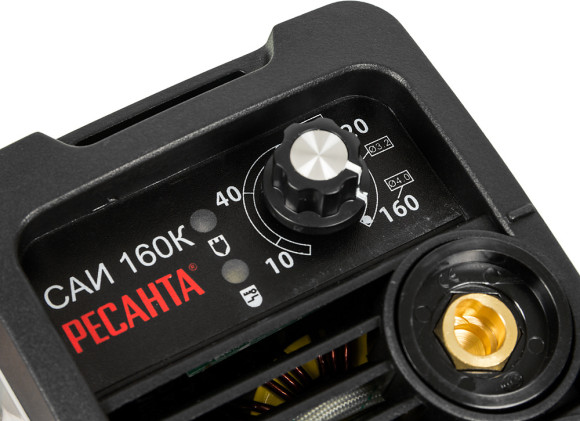 Сварочный аппарат Ресанта САИ-160К инвертор ММА DC 5.9кВт