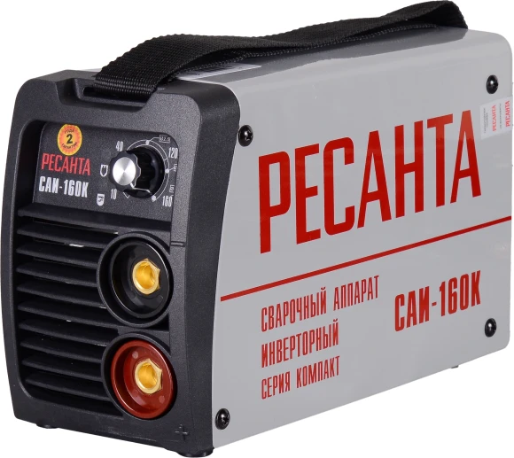 Сварочный аппарат Ресанта САИ-160К инвертор ММА DC 5.9кВт