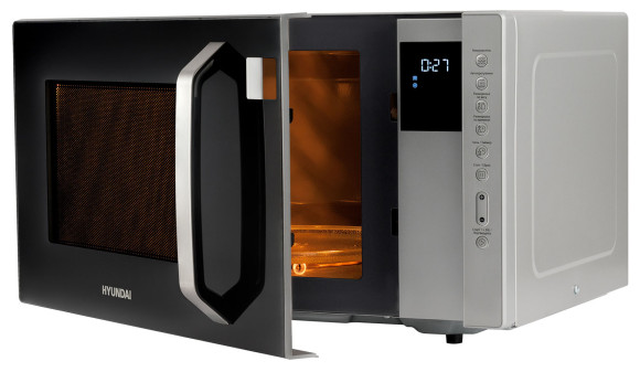 Микроволновая Печь Hyundai HYM-M2066 23л. 800Вт серебристый Микроволновая Печь Hyundai HYM-M2066 23л. 800Вт серебристый