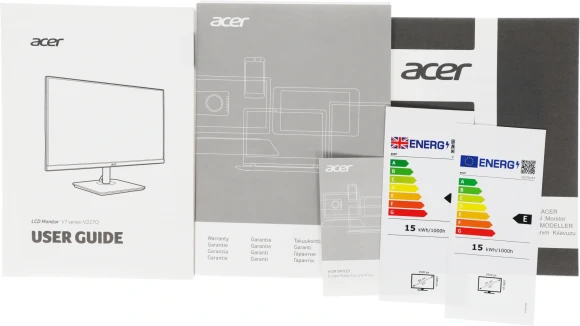 Монитор Acer 21.5" Vero V227QE3biv черный IPS LED 4ms 16:9 HDMI матовая 250cd 178гр/178гр 1920x1080 100Hz VGA FHD 2.85кг Монитор Acer 21.5" Vero V227QE3biv черный IPS LED 4ms 16:9 HDMI матовая 250cd 178гр/178гр 1920x1080 100Hz VGA FHD 2.85кг