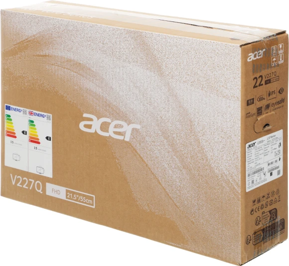 Монитор Acer 21.5" Vero V227QE3biv черный IPS LED 4ms 16:9 HDMI матовая 250cd 178гр/178гр 1920x1080 100Hz VGA FHD 2.85кг Монитор Acer 21.5" Vero V227QE3biv черный IPS LED 4ms 16:9 HDMI матовая 250cd 178гр/178гр 1920x1080 100Hz VGA FHD 2.85кг