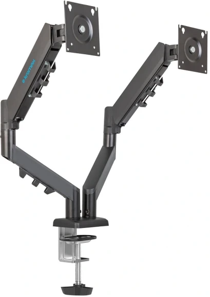 Кронштейн для мониторов Kromax OFFICE-14 черный 15"-32" макс.20кг настольный поворот и наклон