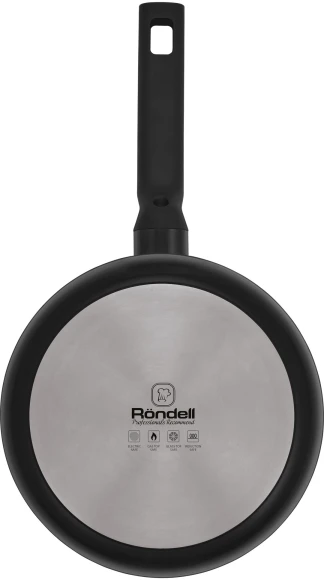 Сковорода Rondell Basaltica RDA-1841 круглая 26см покрытие: TriTitanPRO ручка несъемная (без крышки) черный Сковорода Rondell Basaltica RDA-1841 круглая 26см покрытие: TriTitanPRO ручка несъемная (без крышки) черный