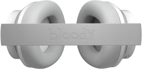 Наушники накладные A4Tech Bloody MH390 белый беспроводные bluetooth оголовье (MH390 WHITE) Наушники накладные A4Tech Bloody MH390 белый беспроводные bluetooth оголовье (MH390 WHITE)