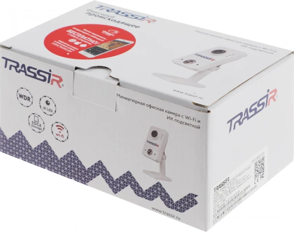 Камера видеонаблюдения IP Trassir TR-D7121IR1W Wi-Fi 2.8-2.8мм цв. корп.:белый (TR-D7121IR1W (2.8 MM)) Камера видеонаблюдения IP Trassir TR-D7121IR1W Wi-Fi 2.8-2.8мм цв. корп.:белый (TR-D7121IR1W (2.8 MM))