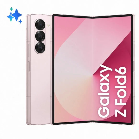 Смартфон Samsung SM-F956B Galaxy Z Fold 6 256Gb 12Gb розовый раскладной 3G 4G 2Sim 7.6" 1856x2160 Android 14 50Mpix 802.11 a/b/g/n/ac/ax NFC GPS GSM900/1800 GSM1900 Protect Смартфон Samsung SM-F956B Galaxy Z Fold 6 256Gb 12Gb розовый раскладной 3G 4G 2Sim 7.6" 1856x2160 Android 14 50Mpix 802.11 a/b/g/n/ac/ax NFC GPS GSM900/1800 GSM1900 Protect