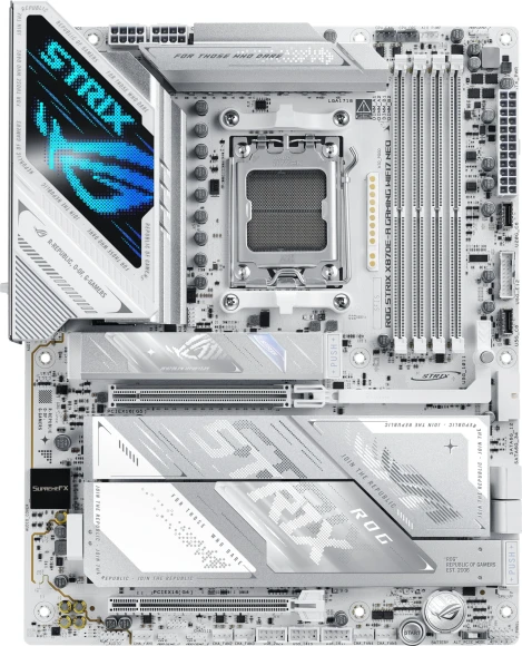 Материнская плата Asus ROG STRIX X870E-A GAMING WIFI7 NEO Socket AM5 AMD X870 4xDDR5 ATX AC`97 8ch(7.1) 5Gigabit RAID+HDMI Материнская плата Asus ROG STRIX X870E-A GAMING WIFI7 NEO Socket AM5 AMD X870 4xDDR5 ATX AC`97 8ch(7.1) 5Gigabit RAID+HDMI